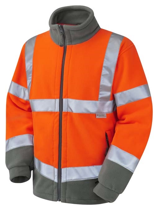 LEO WORKWEAR HARTLAND ISO 20471 Cl 3 Fleece Jacket